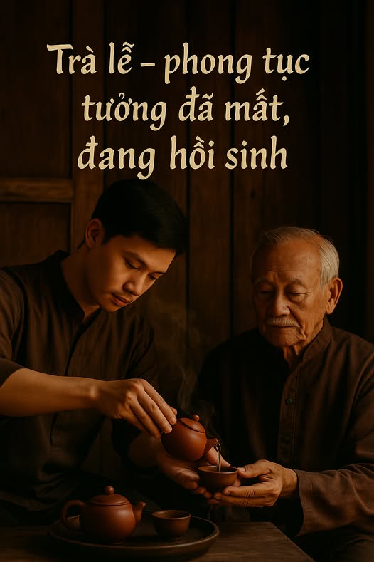 Trà Lễ - Phong tục tưởng đã mất, đang hồi sinh