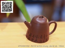 Ấm tử sa Kim chung, 150ml