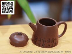 Ấm tử sa Kim chung, 150ml, ấm tử sa nghi hưng